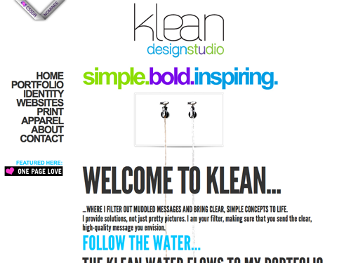 Single Page Website Designs: 70 Inspiring  Single Page Web Design