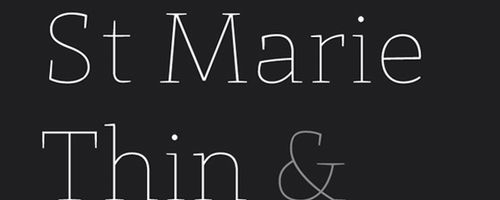 St Marie Free Font