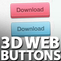 Post thumbnail of Freebie Chunky 3D Web Buttons (PSD)