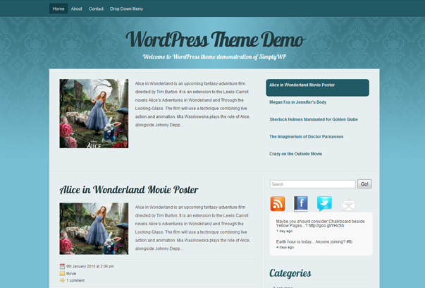 Wordpress Themes Personal Blog