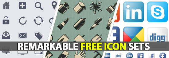 Remarkable Free Icon Sets Everyone Must Have