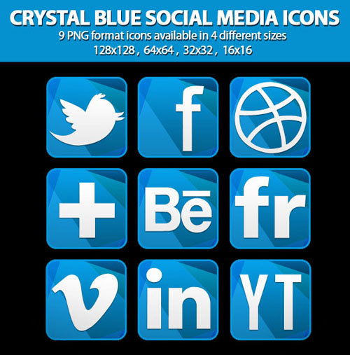 Best Social Media Icon Sets In 2011