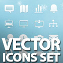 Post thumbnail of Free Vector Icons Set – 91 Icons