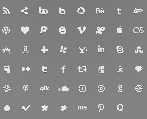Social Icons Font