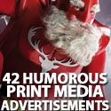 Post thumbnail of 42 Humorous Print Media Advertisements