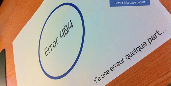 404 Error Pages Design