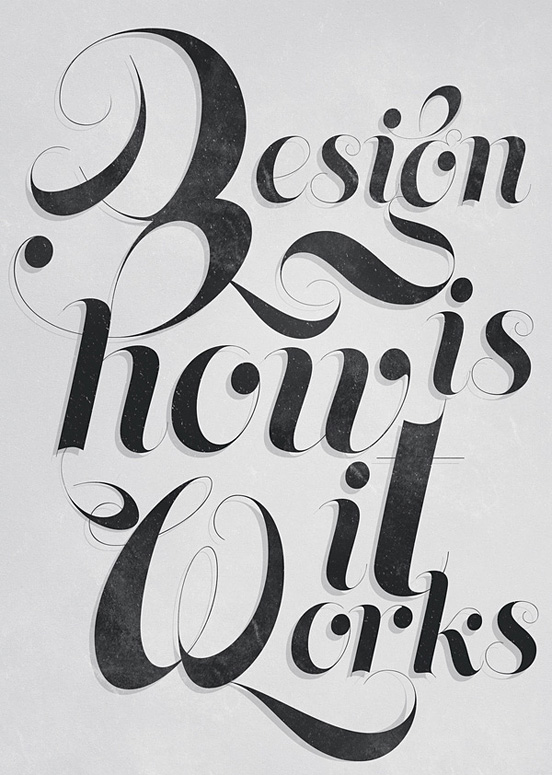 Typography Posters: 30 Creative Poster Designs
