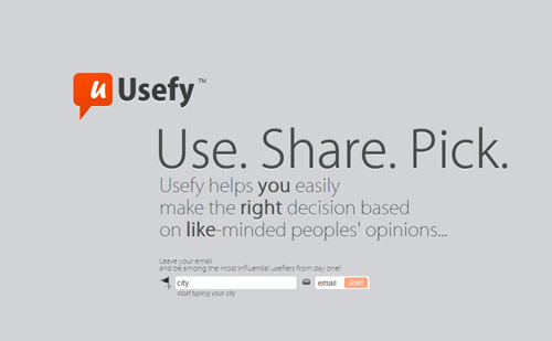 Usefy Coming Soon Page Design