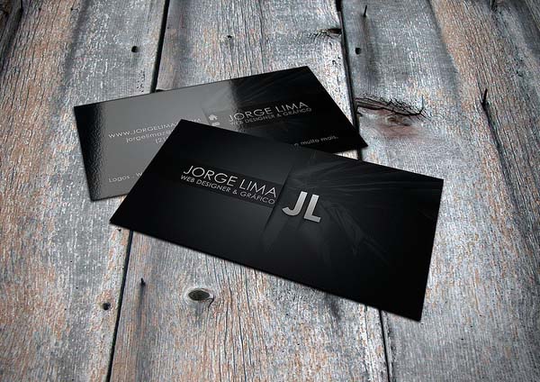 Jorge Lima Business Card Design