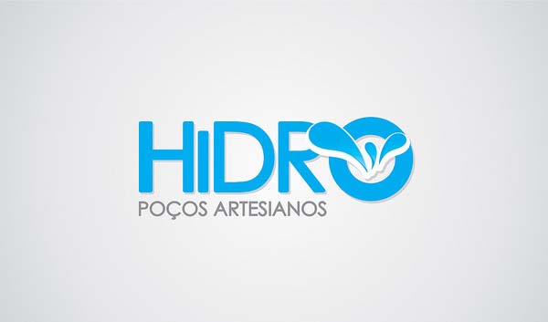 Blue logo design