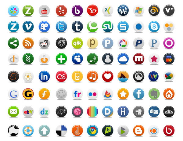 Free Social Media Icons Set