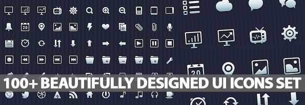 100+ Beautifully Designed Vector User Interface Icons