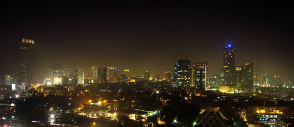 Jakarta-at-night (Indonesia)