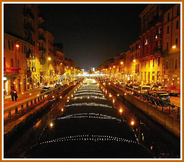 Milan at night (Italy)