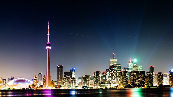Toronto at night (Canada)