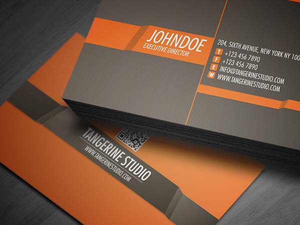 Professional business card designs - 26 creative examples