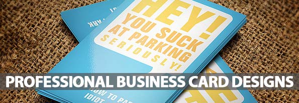 Professional Business Cards Design (32 Examples)