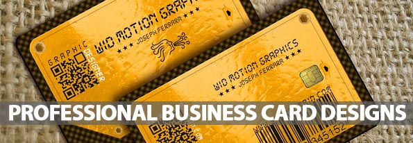 Professional Business Card Designs (25 Examples)