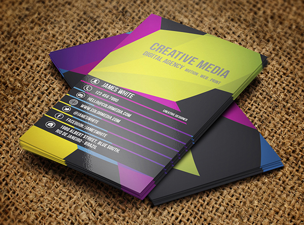 professionally designed business cards