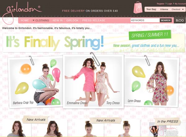 Inspiring Examples Of E-commerce Web Designs