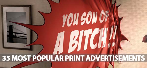35 Most Popular Award Winning Print Advertisements