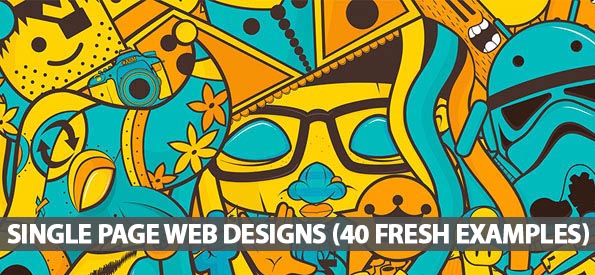 Single Page Web Designs (40 Fresh Examples)
