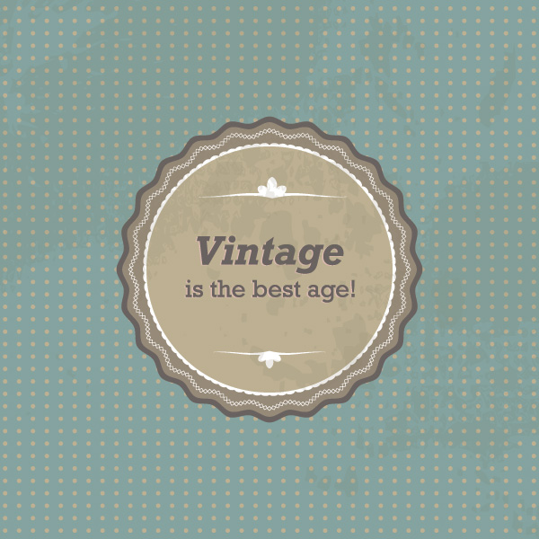 Vintage Sign Vector Graphic