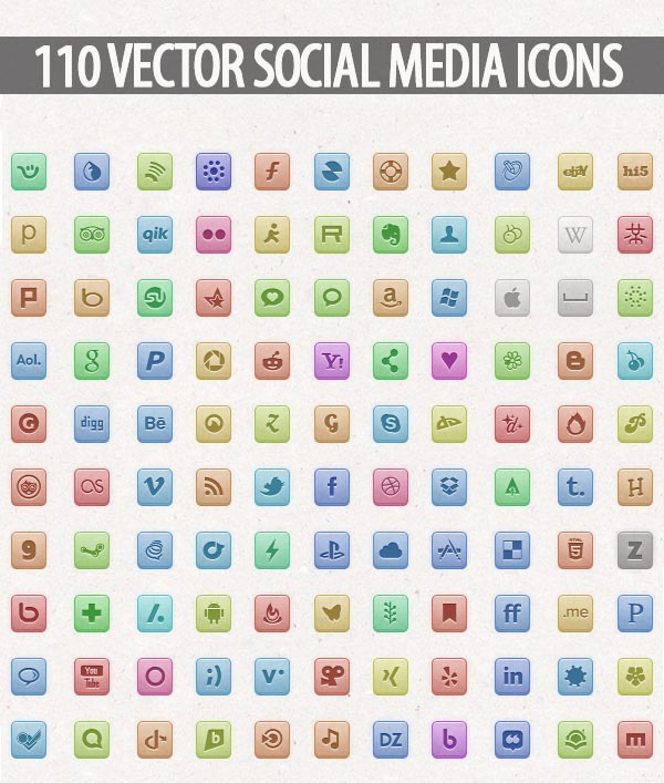 Free Vector Icons Pack 10