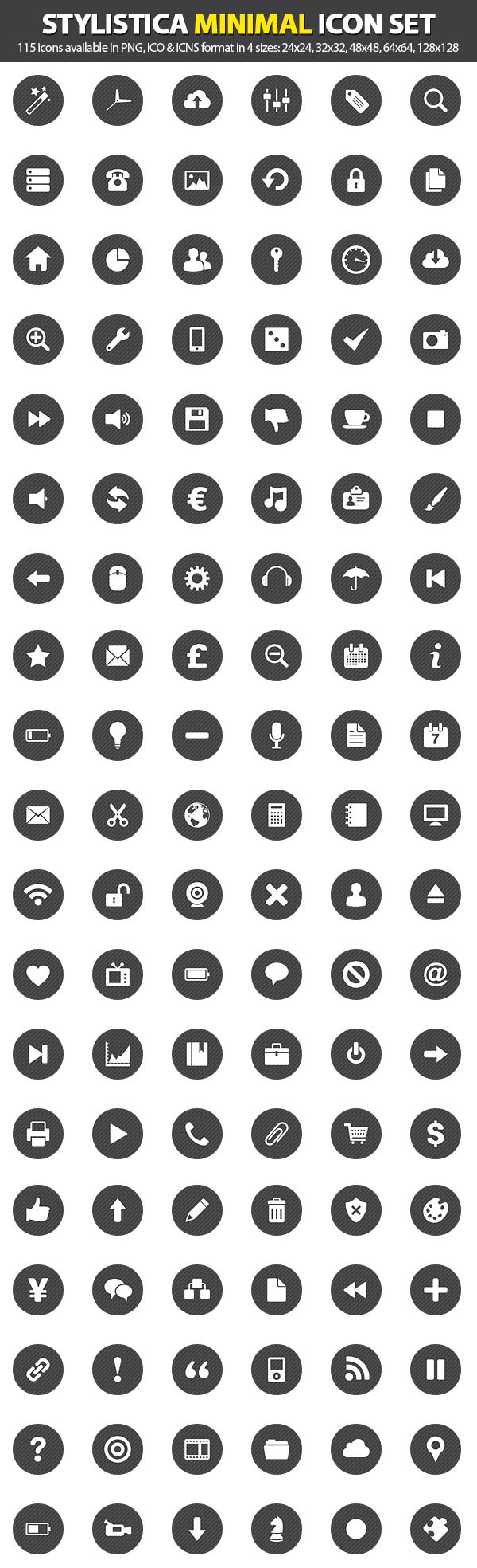 Free Vector Icons Pack 14
