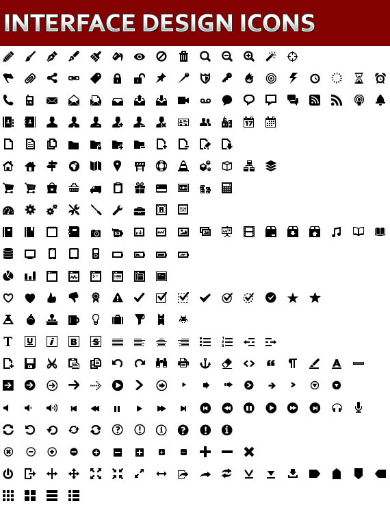 Free Vector Icons Pack 25