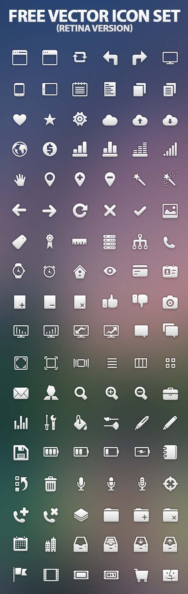 Free Vector Icons Pack 5