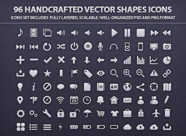 Free Vector Icons Pack 7