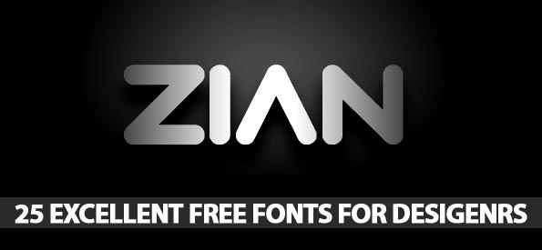 25 Excellent Free Fonts For Designers