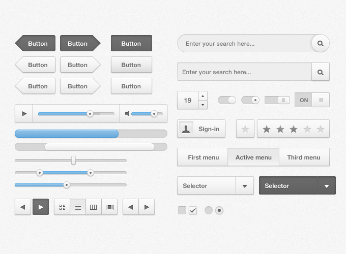 Free UI Kits For Web and Graphic Designers 13