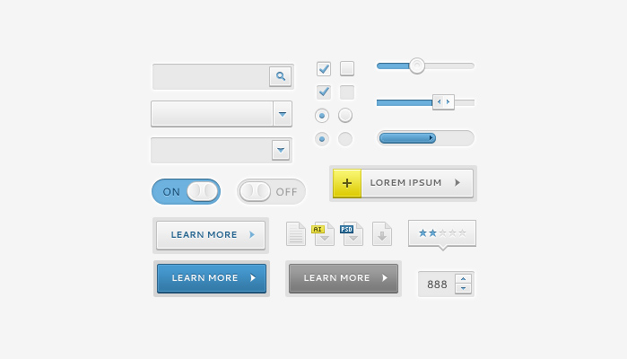 Free UI Kits For Web and Graphic Designers 21