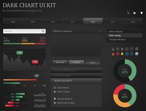 Free UI Kits For Web and Graphic Designers 4