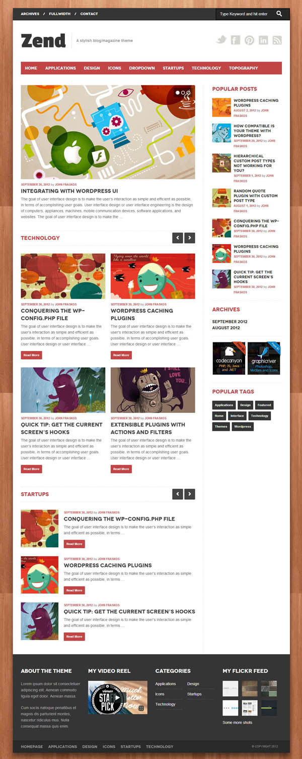 Top Premium News and Magazine Responsive WordPress Themes - 11