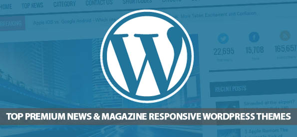 Top Premium News and Magazine Responsive WordPress Themes