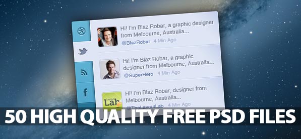 Free PSD Files: 50 High-Quality Photoshop Files For Designers