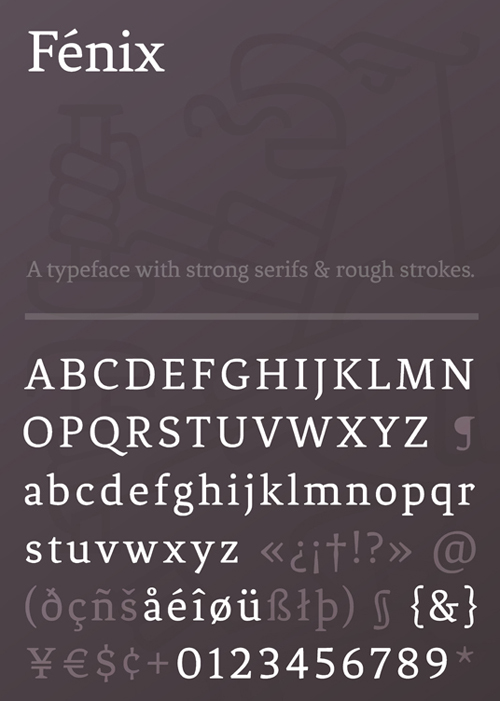 Fenix Typeface freefonts - 4