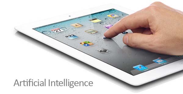 iPad hand artificial intelligence