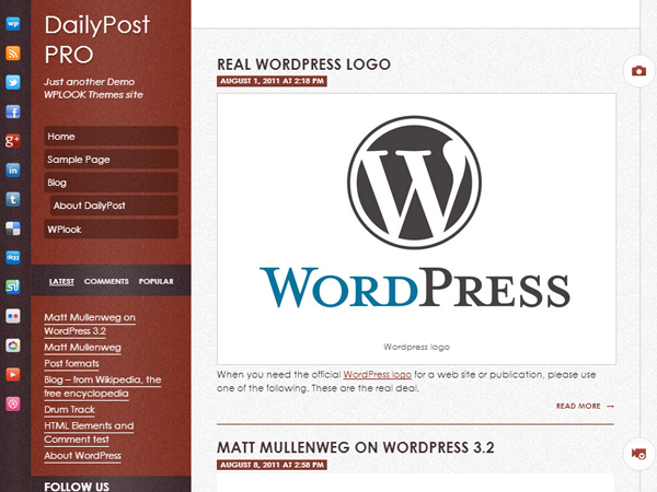 DailyPost Responsive WordPress Theme - 3