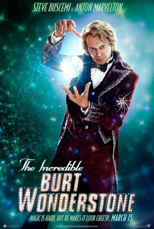 The Incredible Burt Wonderstone movie posters