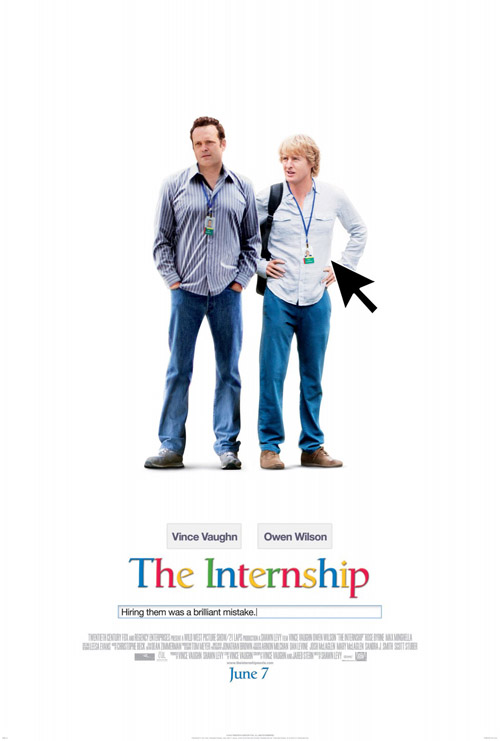 The Internship movie posters