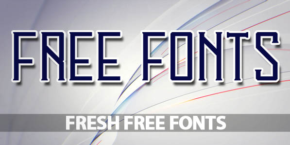18 Fresh Free Fonts for Desigenrs