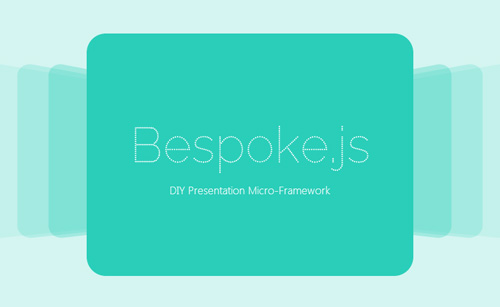 Bespoke.js: Lightweight Framework For Custom Presentations And Sliders