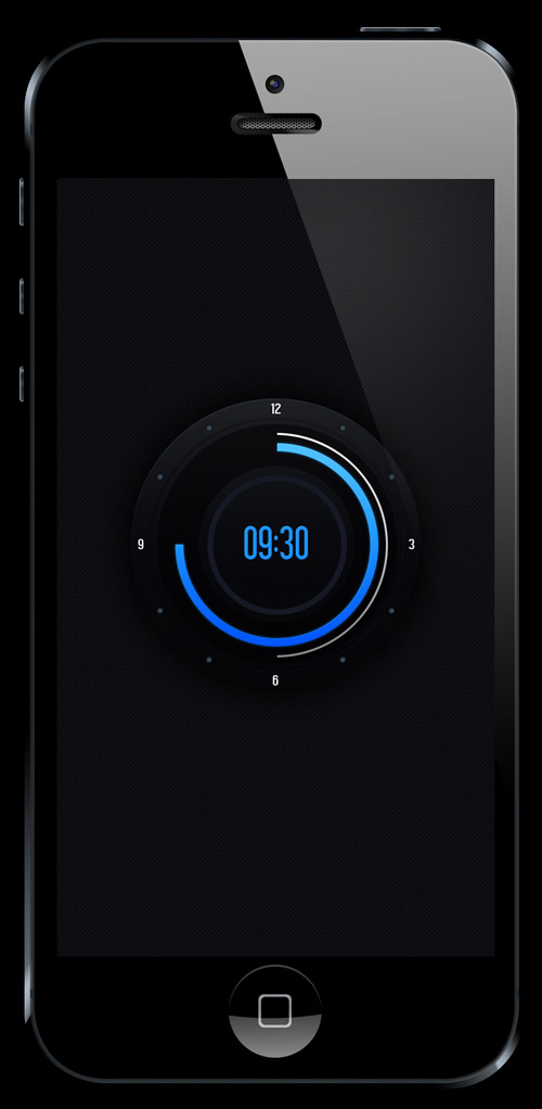 Clock UI Concept