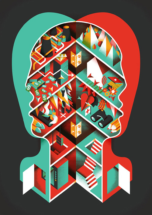 Colorful Vector Illustration Posters 3