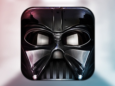 Darth Vader mobile app icons