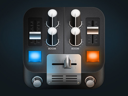 Mixing Desk mobile app icons
